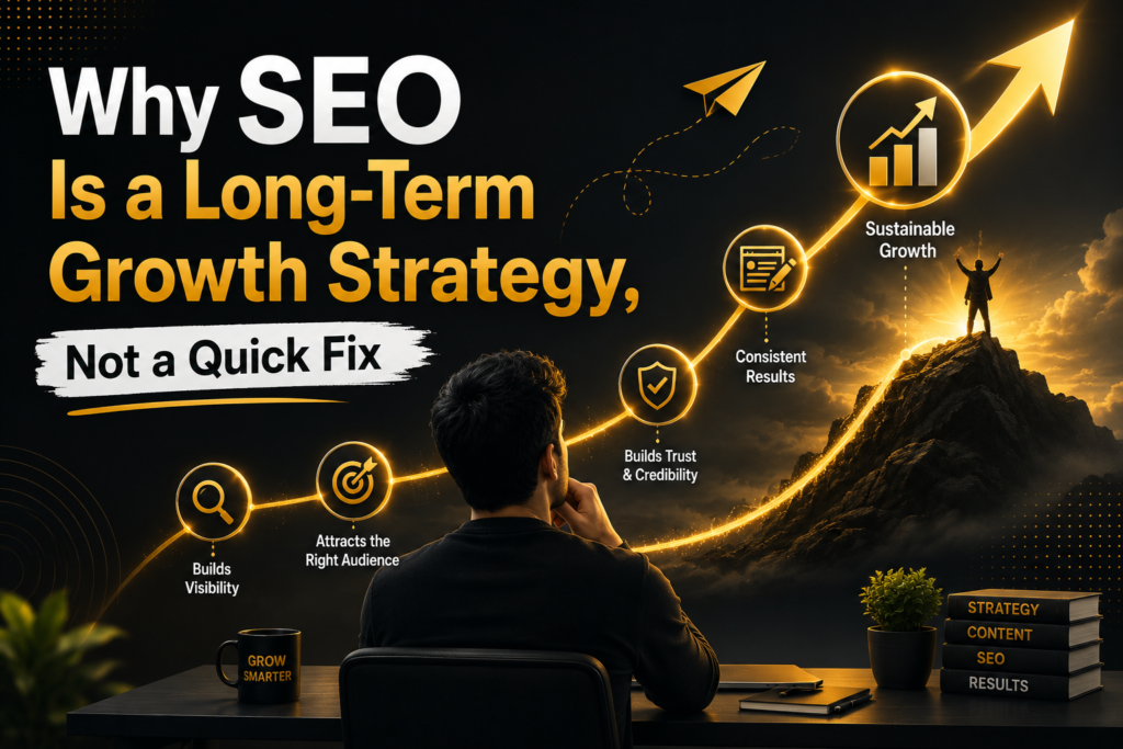 Why SEO Is a Long-Term Growth Strategy, Not a Quick Fix